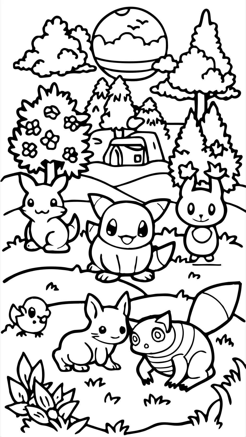 páginas para colorear de pokemon gratis